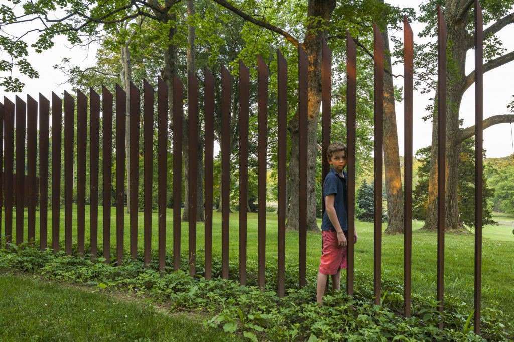 Cor-Ten Weathering Steel Fence (2) Cor-Ten Weathering Steel Fence (2)