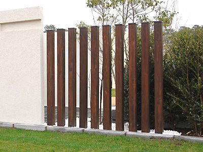 Cor-Ten Weathering Steel Fence