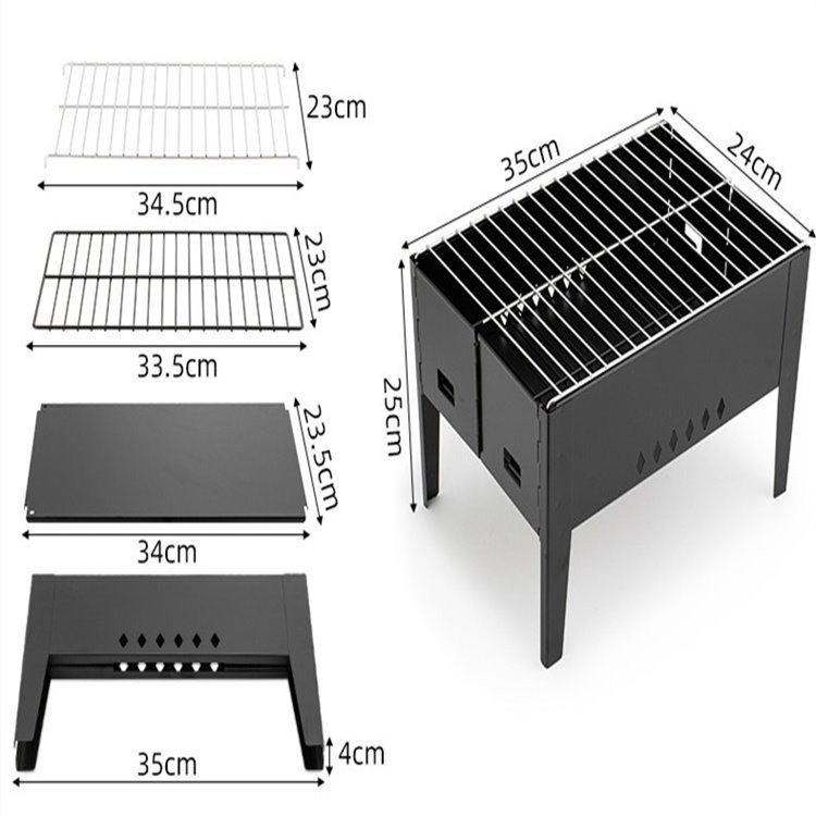 steel bbq grill