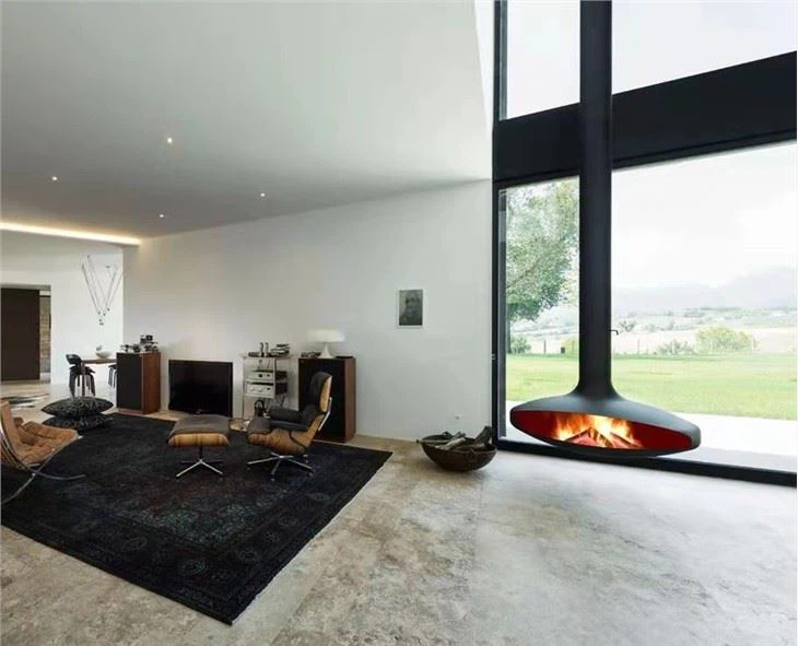 Steel Fire Pit Stove Wood Burning Fireplace