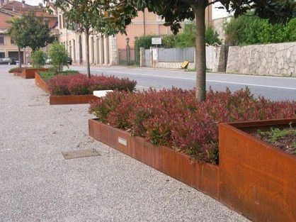 Metal Garden Edging Corten Steel Lawn Edge