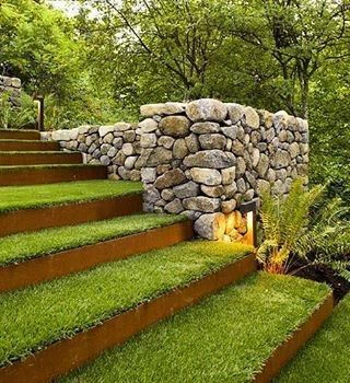 Metal Garden Edging Corten Steel Lawn Edge