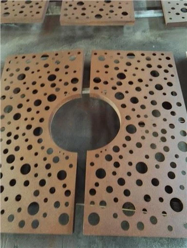 Corten teräspuusäleikkö