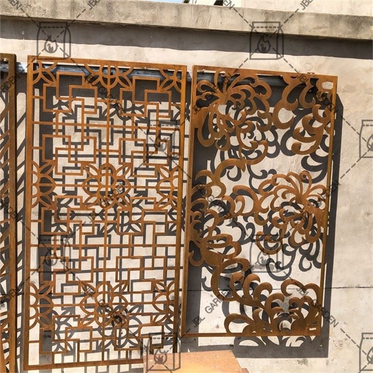 Rusted Like Color Steel Screens Panels