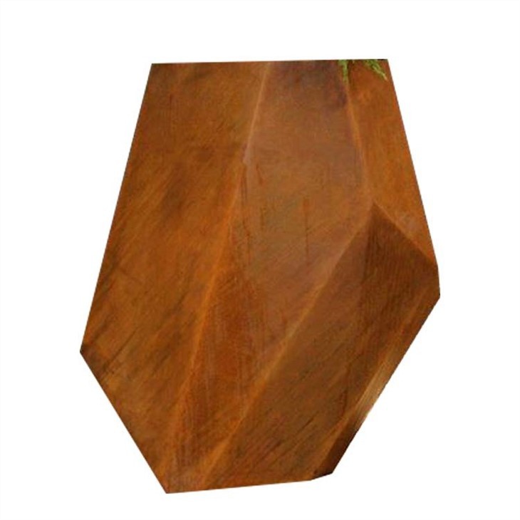 Corten Steel Iron Bark Metal Design Planter
