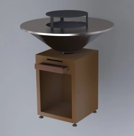 Outdoor Log Burner Bbq