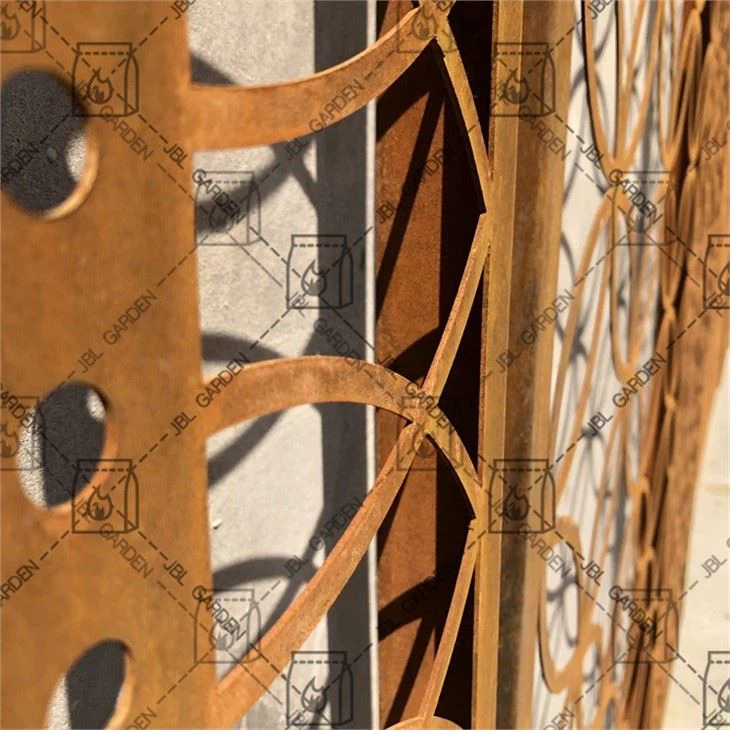 Outdoor Metal Wall Art Screen