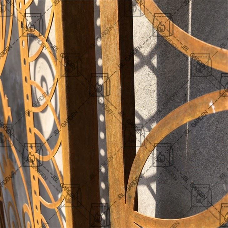 Outdoor Metal Wall Art Screen