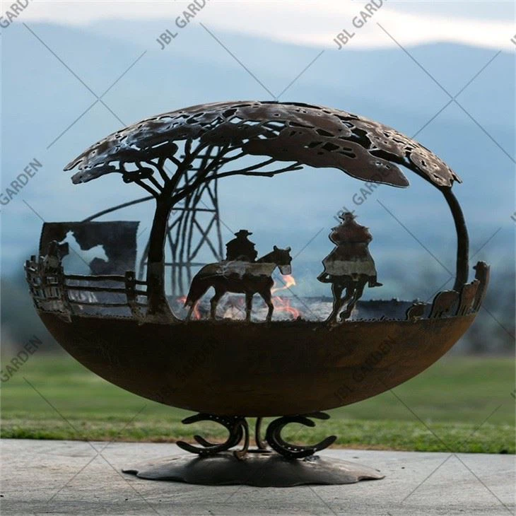 Patio Fire Pit Fire Ball