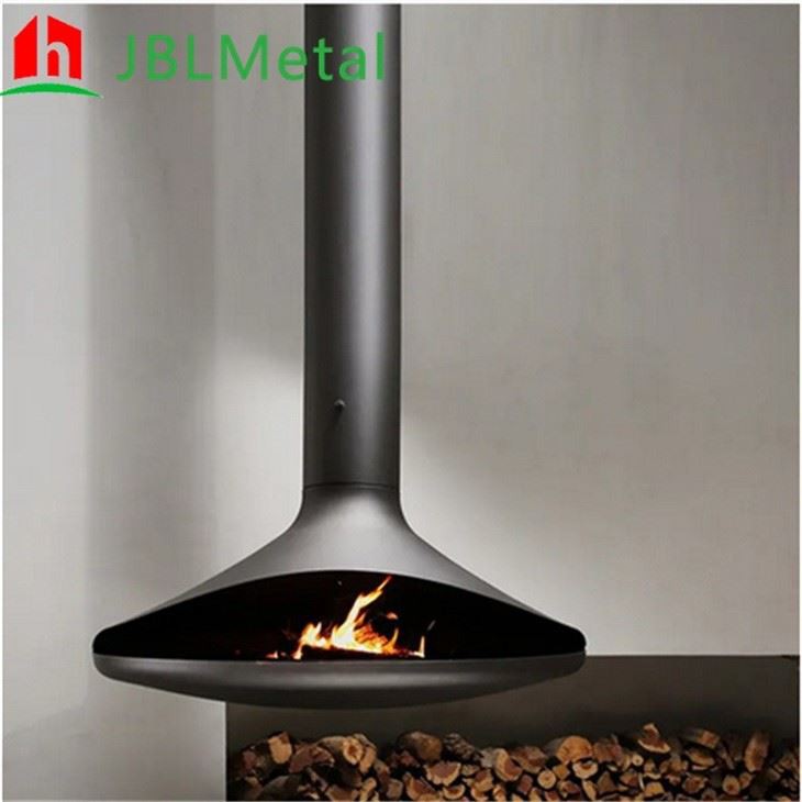 Round Propane Fireplace