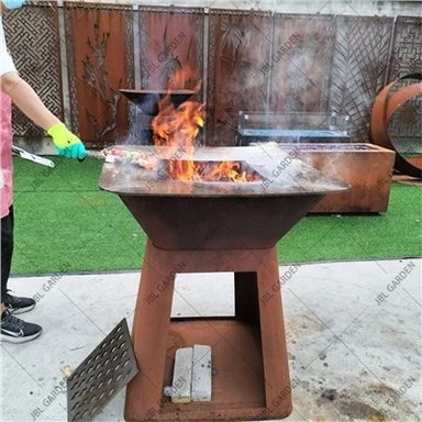 Charcoal Fire Table Kestävä BBQ-grilli