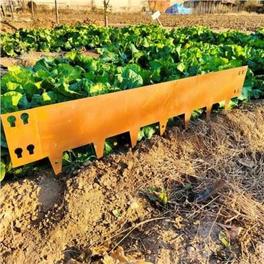 Corten Steel Garden Border