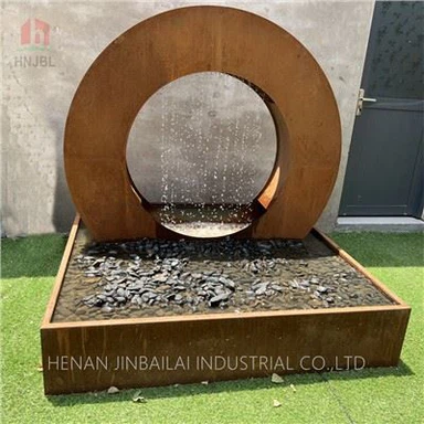 Corten Steel -vesiominaisuus