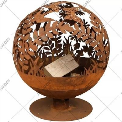Metallinen Fire Pit Ball