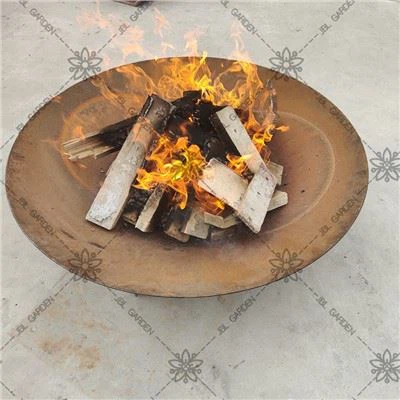 Ruosteinen Corten Steel Fire Pit Bowl