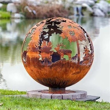 Steel Bowl Fire Pit