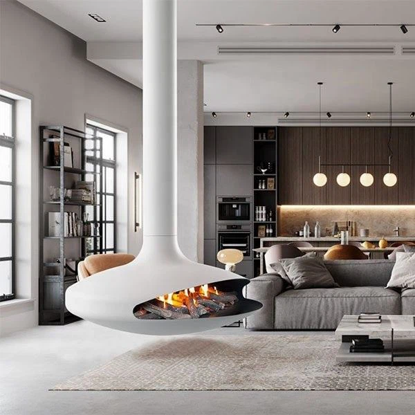 Suspended Hanging Fire Place