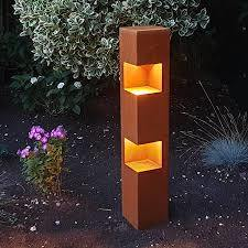 Corten Steel Garden Bollards