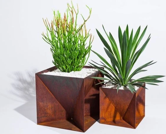 Custom Steel Planters factory