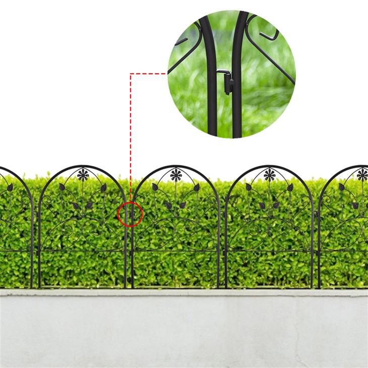 Decorative Metal Garden Fence