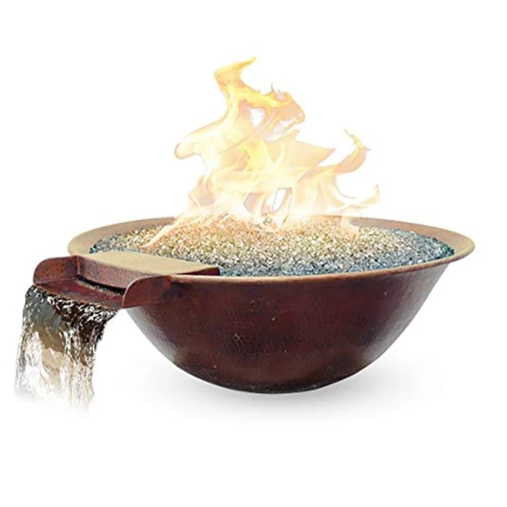 Fire Pit Pool Fountain