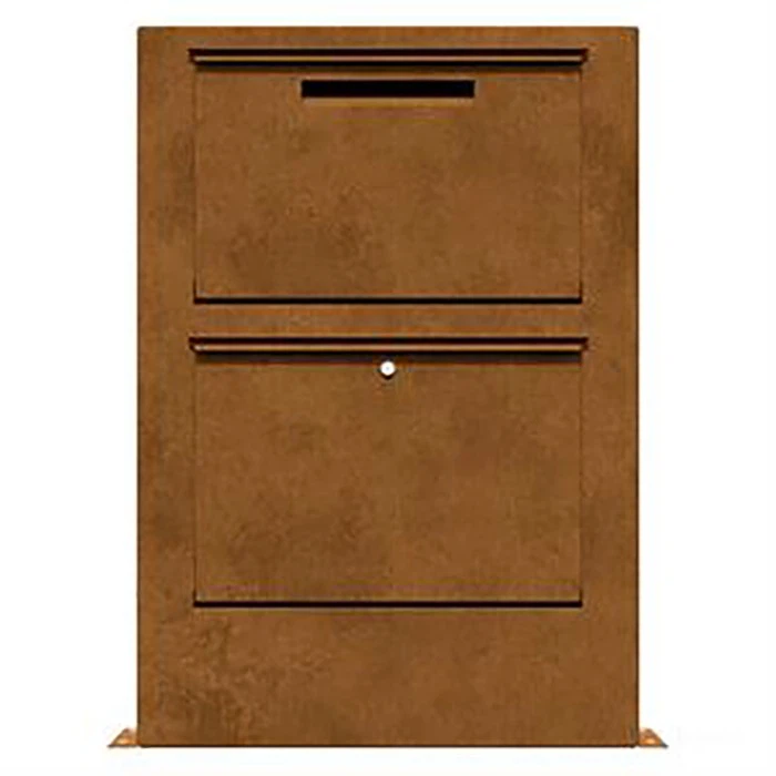 Garden Use Corten Steel Mailboxes