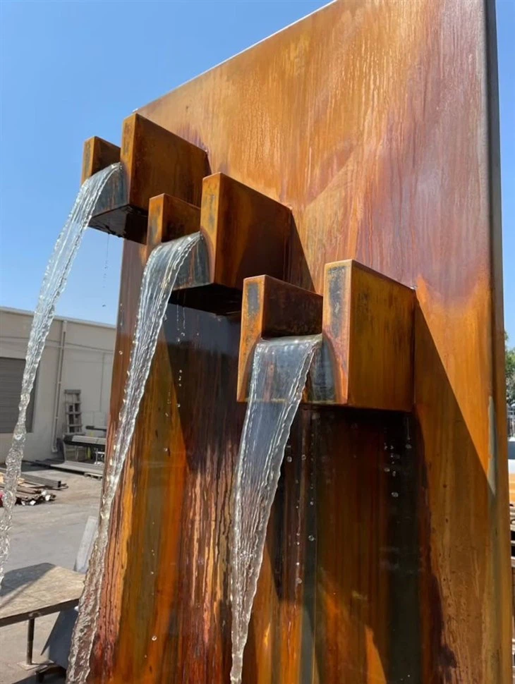 JBL Corten Steel Water Features