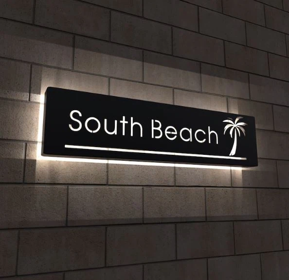 Metal Address Sign For House