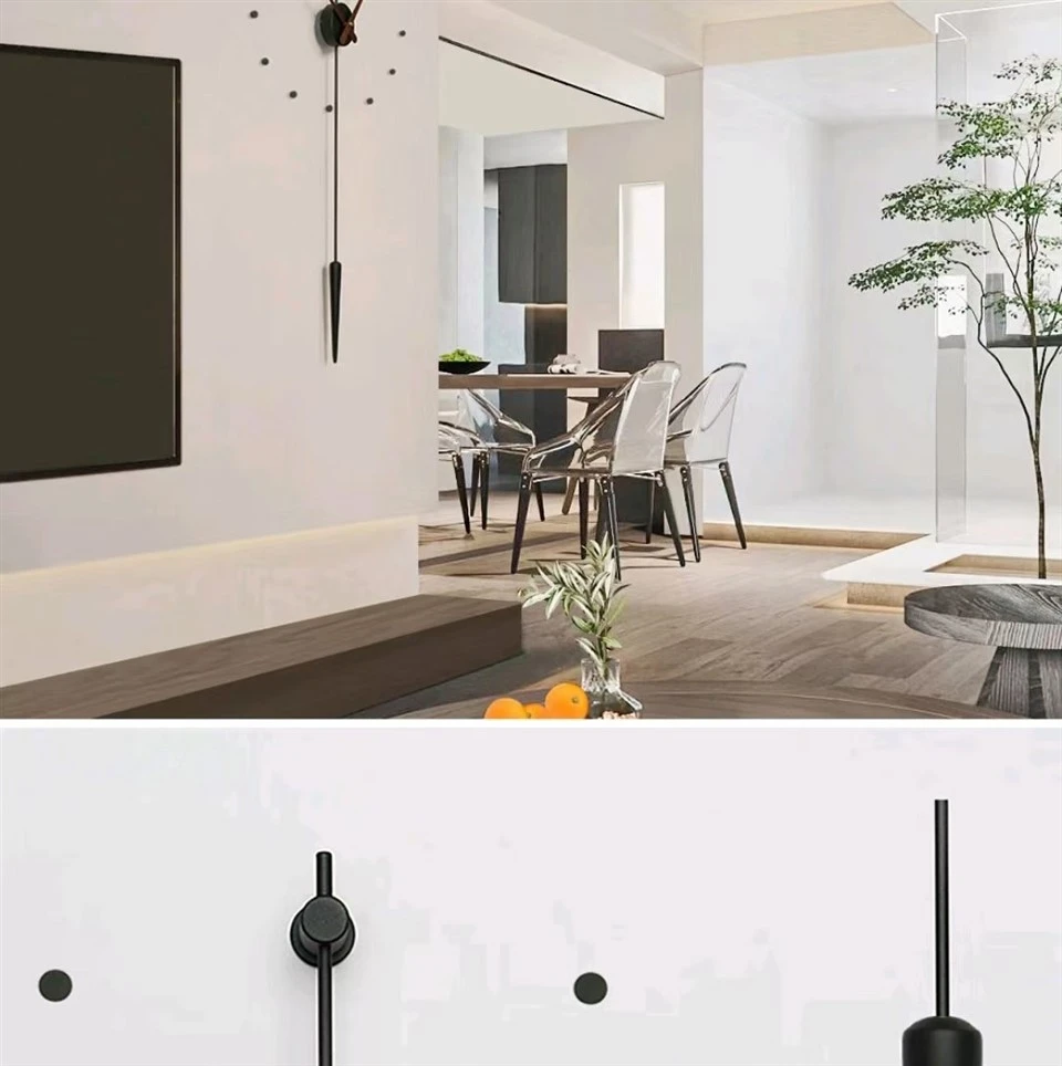 Metal Home Wall Clock Decoration