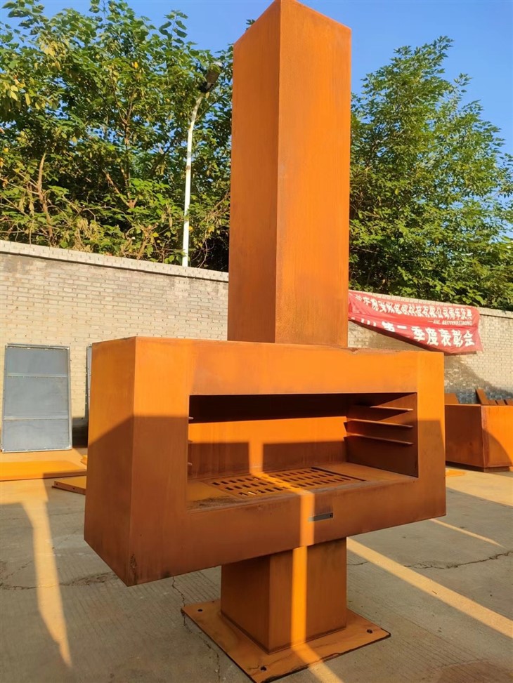 Outdoor Wood Burning Heater