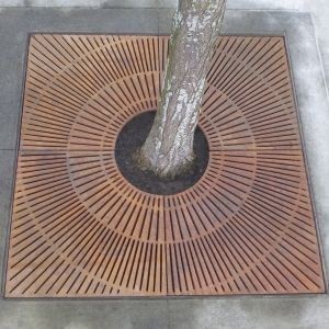 Rusted Steel Tree Grating suppliers