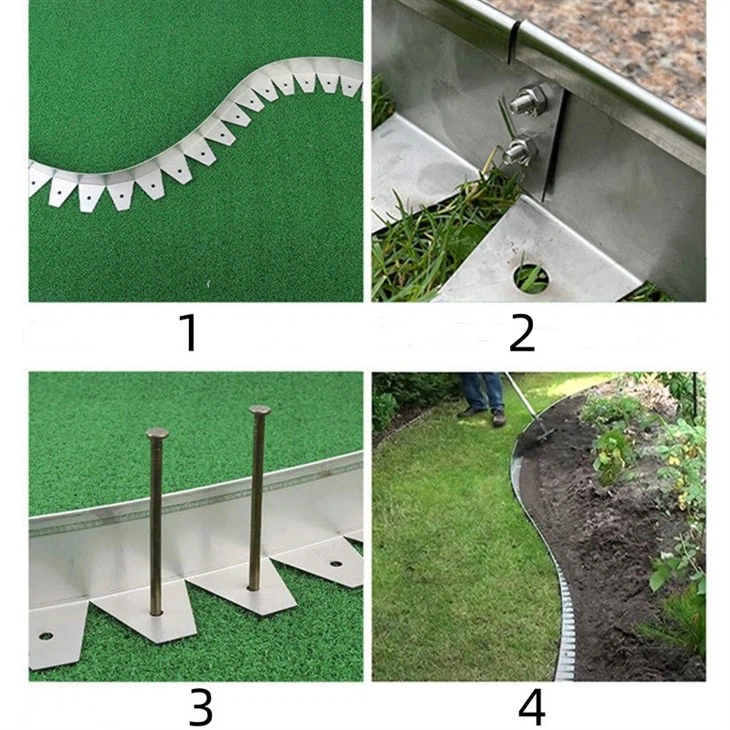 Stainless Steel Lawn Border